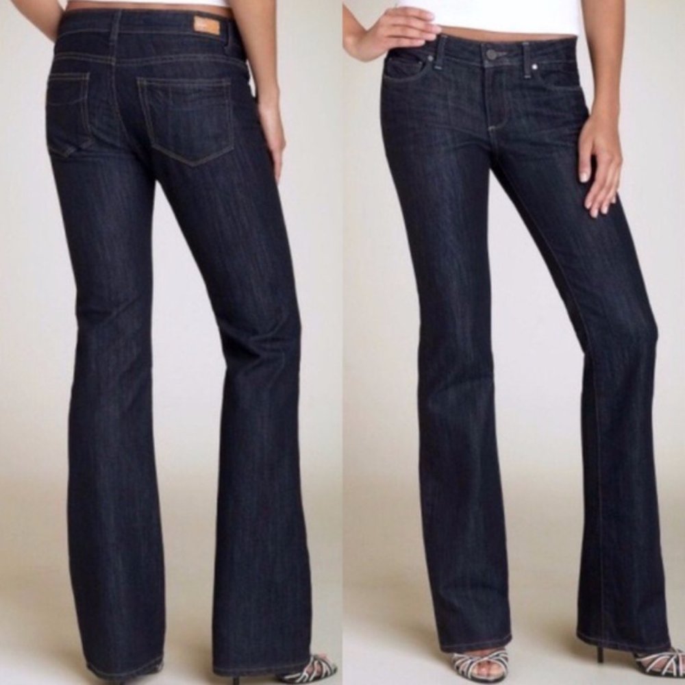 Paige Premium Denim Benedict Canyon Dark Blue Jean Size 30